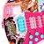 Guitarra Musical Single Star MegaStar Rosa c Luzes BBR Toys - Imagem 4