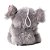 Mini Bichinho Elefante de Pelúcia Cinza e Rosa BBR Toys - Imagem 3