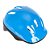 Patins 3 Rodas Inline 28-31 Azul e Kit Proteção com Capacete - Imagem 8