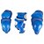 Patins 3 Rodas Inline 28-31 Azul e Kit Proteção com Capacete - Imagem 7