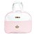 Bolsa para Enxoval Meninas Rosa e Branco p Boneca Reborn - Imagem 2