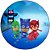 Patinete Disney PJ Masks 2 Rodas Infantil Azul de Alumínio - Imagem 2