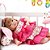 Boneca Reborn Loira Marrom Bichinho 23 Itens Cegonha Dolls - Imagem 5