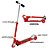 Patinete Três Rodas Infantil DM Radical Vermelho DMR4455 - Imagem 2