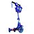 Brinquedo Infantil Patinete Scooter 3 Rodas Com Cesta Luz - Imagem 5