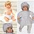 Bebê Reborn  De Luxo LoiraNara Branco Cegonha Dolls - Imagem 1