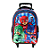 Kit Mochila Infantil Escolar 3d Com Rodinhas Pj Masks - Imagem 4