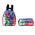 Kit Mochila Infantil Escolar 3d Com Rodinhas Pj Masks - Imagem 5