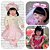 Boneca Reborn Ellen Rosa De Luxo Cegonha Reborn Dolls - Imagem 3