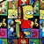 Mochila Escolar Bolsa Bart The Simpsons Preta De Costas - Imagem 3