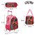 Kit Mochila Infantil Escolar Miraculous 3D Ladybug C Rodinha - Imagem 3