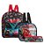 Mochila Escolar Carros Disney Costas Kit Lancheira+Estojo - Imagem 1