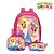 Kit Mochila Infantil Escolar Baby Shark De Costas - Imagem 1