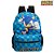 Mochila Escolar Bolsa Sonic Runner Colors Sega Costas - Imagem 1