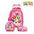 Kit Mochila De Rodinha Infantil Escolar Baby Shark Rosa - Imagem 1