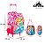 Mochila Escolar Princesa Menina Rodinha Kit Lancheira+Estojo - Imagem 3