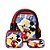 Mochila Escolar Mickey Mouse Disney Costas Lancheira+Estojo - Imagem 1