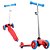 Brinquedo Infantil Patinete 3 Rodas Vermelho e Azul BBR Toys - Imagem 4