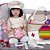Boneca  Menina Infantil Roupa de Xodo Bege Realista - Imagem 3