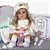 Boneca Menina Realista com Roupa de Xodo Bege - Imagem 3