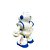 Brinquedo Robô Dançarino Toca Música e Dança Com Led's - Imagem 3