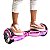 Skate Elétrico 6,5 Rosa Cromado HoverboardX Bluetooth - Imagem 7