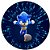 Brinquedo Patinete Infantil  Sega Sonic 3 Rodas Luz E Som. - Imagem 2