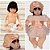 Bebê Reborn Silicone Morena Ana Laura Salmão Cegonha Dolls - Imagem 4