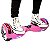 Skate Elétrico 6,5 Rosa Hoverboard com Bluetooth e Bolsa - Imagem 8