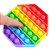 Brinquedo Sensorial Pop It Tirar Estresse Colorido Octagono - Imagem 3