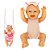 Boneca Passeando Com O Bebê Com Bolsa Canguru - Bambola - Imagem 4