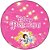 Patinete Princesa 2 Rodas Infantil de Menina Rosa e Amarelo - Imagem 2