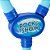 Brinquedo Microfone Duplo com Pedestal Rock Show Azul DM Toy - Imagem 6