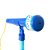 Brinquedo Microfone Duplo com Pedestal Rock Show Azul DM Toy - Imagem 7