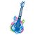 Guitarra com Microfone Rock Show Azul com Luzes e Entrada P2 - Imagem 3