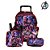 Kit Mochila Infantil Escolar Vingadores Avengers Com Rodinha - Imagem 1