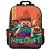 Mochila Masculina Minecraft de Costas + Lancheira Escolar - Imagem 5