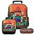 Kit Mochila Minecraft Jogo Escolar Rodinha Lancheira+Estojo - Imagem 1