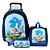 Kit Mochila Escolar Infantil Sonic Azul Com Rodinhas - Imagem 1