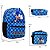 Mochila com Lancheira Infantil Masculina Azul Sonic Filme - Imagem 3