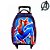 Mochila Escolar Infantil Marvel Homem Aranha de Rodinhas - Imagem 1