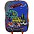 Mochila escolar de rodinha Hot Wheels preto Luxcel - Imagem 1