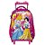 Kit Mochila Escolar Infantil Princesas de Rodinhas - Imagem 6