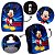 Mochila Masculina Mickey Mouse 3D Costas Lancheira Estojo - Imagem 2