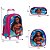 Mochila Feminina Infantil Rodinha Moana Lancheira Estojo - Imagem 4