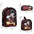 Mochila Infantil Masculina Mickey Mouse Costas + Lancheira - Imagem 4