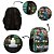 Mochila Infantil Masculina De Costas Minecraft Juvenil Verde - Imagem 3