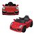 Carrinho Elétrico Infantil Mini Porsche Vermelho C/ Controle - Imagem 1