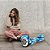 Hoverboard Elétrico 6,5 Polegadas Azul Militar Led Bluetooth - Imagem 5