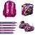 Kit Mochila Infantil Feminina Encanto Lancheira Estojo Rosa - Imagem 6